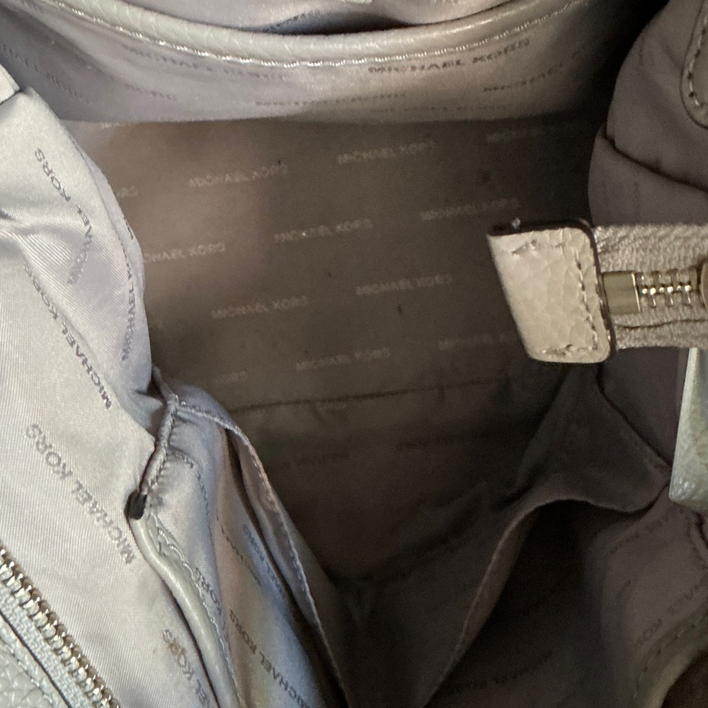 Michael Kors Gray Hobo Bag - Picture 6 of 7